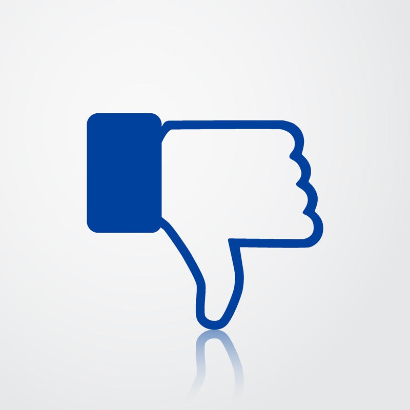 Facebook testa la funzione “downvote”