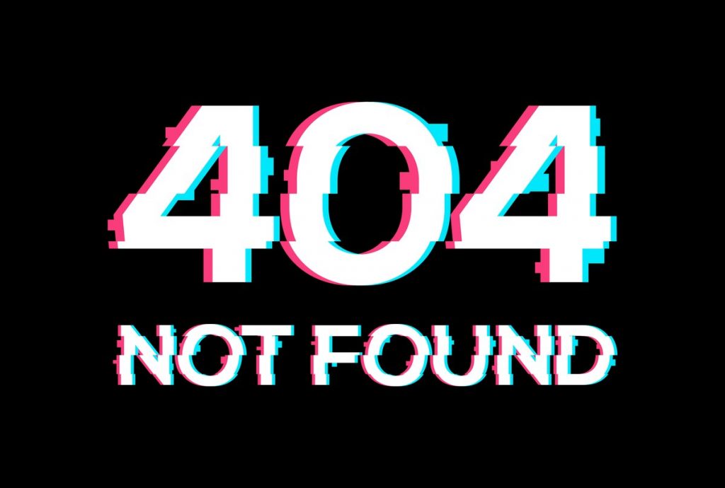 ERRORE 404: a cosa si riferisce?